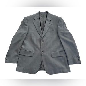 Oscar de la Renta Houndstooth 100% Wool Blazer Sport Suit Jacket